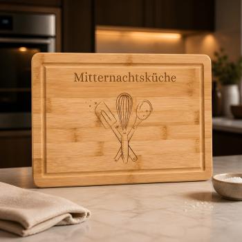Preview: Die Mitternachtsköche- Das Kochbuch (Hardcover) mit Schneidbrett 