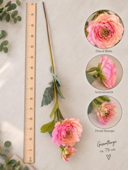 Preview: Kunstblume Dahlia- Blütentraum in verblüffend echter Naturoptik