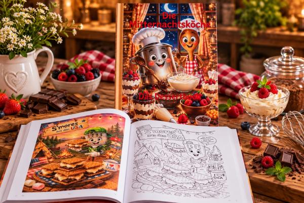 Die Mitternachtsköche- Das Dessertbuch (Hardcover)
