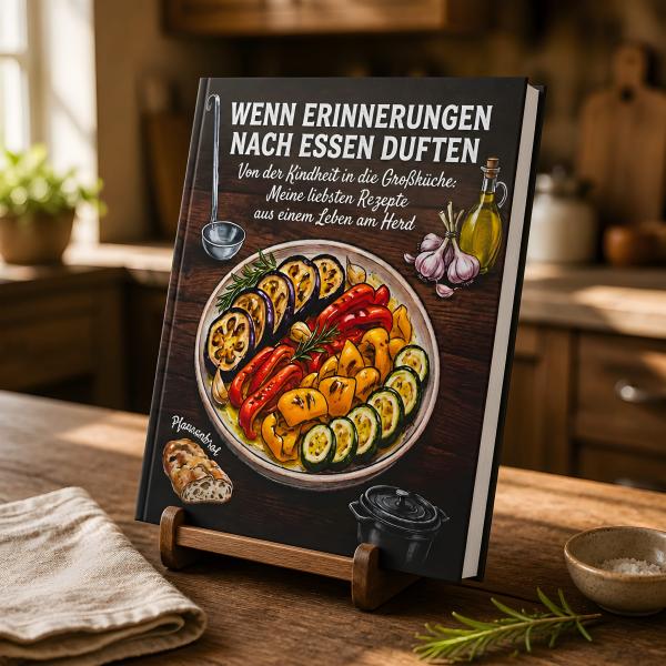Cover des Kochbuchs "Wenn Erinnerungen nach Essen duften"
