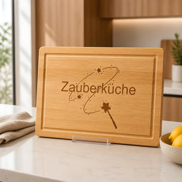 Die Mitternachtsköche- Das Dessertbuch (Hardcover) mit Schneidbrett "Zauberküche"